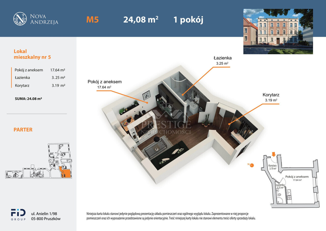 Mieszkanie Sprzedaż Inowrocław Mała Andrzeja 13